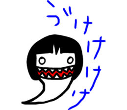 Ghostgirl sticker #8272206