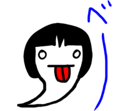 Ghostgirl sticker #8272209