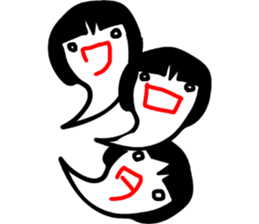 Ghostgirl sticker #8272222