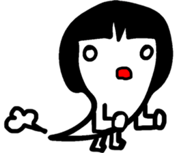 Ghostgirl sticker #8272223