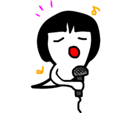 Ghostgirl sticker #8272232