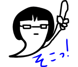 Ghostgirl sticker #8272239