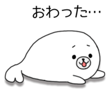 Azarashi-kun(White) sticker #8272571