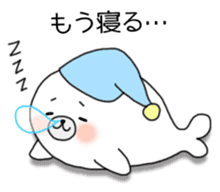Azarashi-kun(White) sticker #8272603