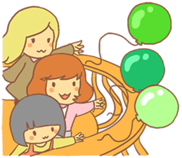 Happy New Year Girls sticker #8273200