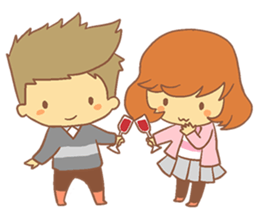 Happy New Year Girls sticker #8273203