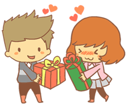 Happy New Year Girls sticker #8273205