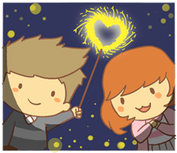 Happy New Year Girls sticker #8273208