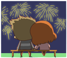 Happy New Year Girls sticker #8273209