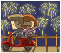 Happy New Year Girls sticker #8273210