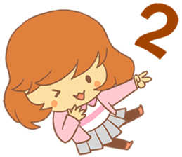 Happy New Year Girls sticker #8273215