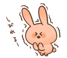 Love Pink Rabbit sticker #8273633