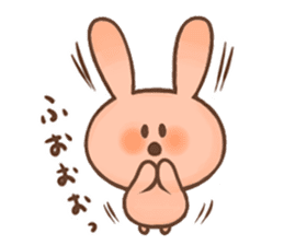 Love Pink Rabbit sticker #8273634