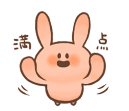 Love Pink Rabbit sticker #8273635