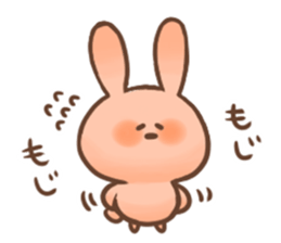 Love Pink Rabbit sticker #8273638