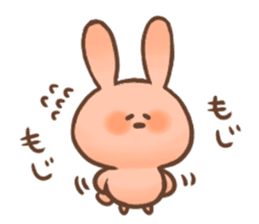 Love Pink Rabbit sticker #8273638