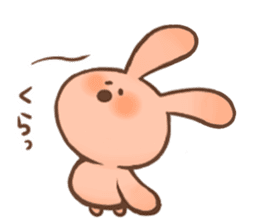 Love Pink Rabbit sticker #8273642