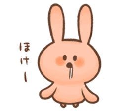 Love Pink Rabbit sticker #8273644