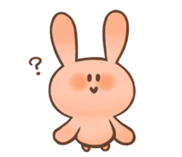 Love Pink Rabbit sticker #8273646