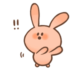 Love Pink Rabbit sticker #8273647