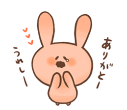 Love Pink Rabbit sticker #8273649