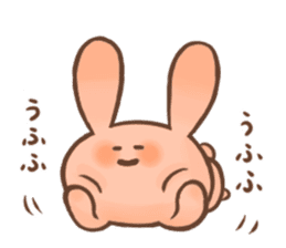 Love Pink Rabbit sticker #8273652