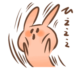 Love Pink Rabbit sticker #8273659