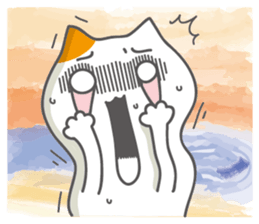 Showcat's funny life sticker #8274205