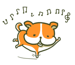 Cute a dog Potya sticker #8274661