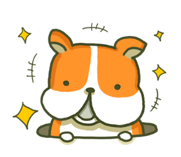 Cute a dog Potya sticker #8274665