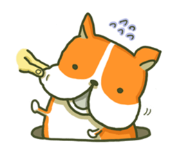 Cute a dog Potya sticker #8274667