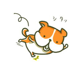 Cute a dog Potya sticker #8274668