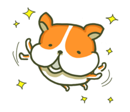 Cute a dog Potya sticker #8274670