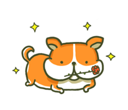 Cute a dog Potya sticker #8274672