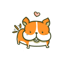 Cute a dog Potya sticker #8274673