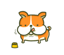 Cute a dog Potya sticker #8274674