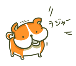 Cute a dog Potya sticker #8274675