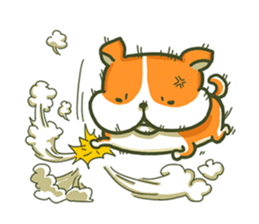 Cute a dog Potya sticker #8274677