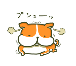 Cute a dog Potya sticker #8274685