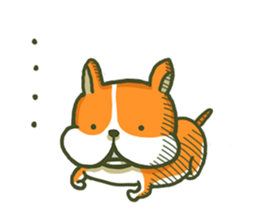 Cute a dog Potya sticker #8274686