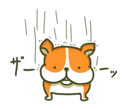 Cute a dog Potya sticker #8274687