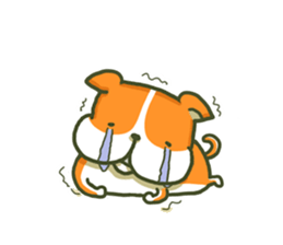 Cute a dog Potya sticker #8274689