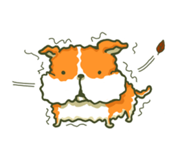 Cute a dog Potya sticker #8274690