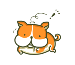 Cute a dog Potya sticker #8274693