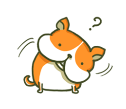 Cute a dog Potya sticker #8274694