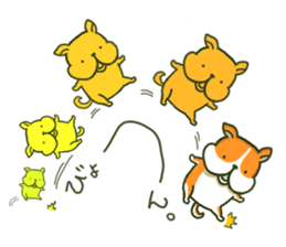 Cute a dog Potya sticker #8274699