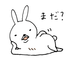 White Rabbit "Kenny" sticker #8274907
