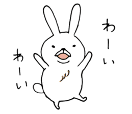 White Rabbit "Kenny" sticker #8274917