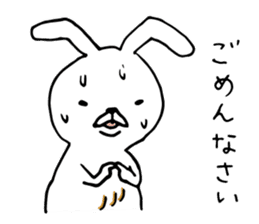 White Rabbit "Kenny" sticker #8274922
