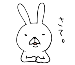 White Rabbit "Kenny" sticker #8274923